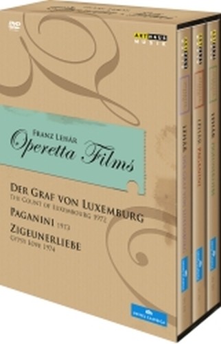 Operetta Films - Il Conte di Lussemburgo, Paganini, Zigeunerliebe  LEHAR FRANZ