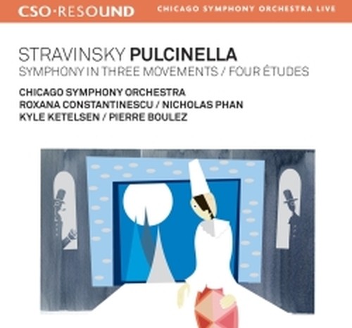 Pulcinella, Sinfonia in 3 movimenti, 4 Études  STRAVINSKY IGOR