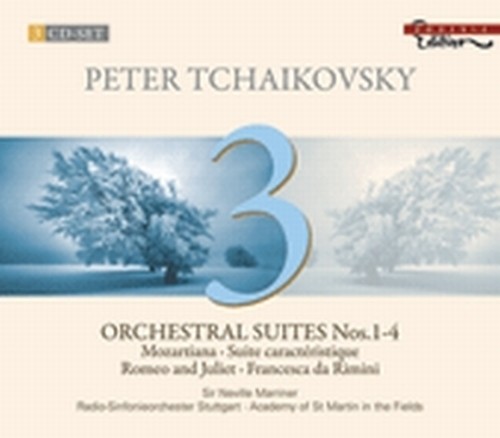 Suite n.1 op.43, Suite n.2 op.53, Suite n.3 op.55, Suite n.4 op.61 'Mozartiana'  CIAIKOVSKI PYOTR IL'YCH