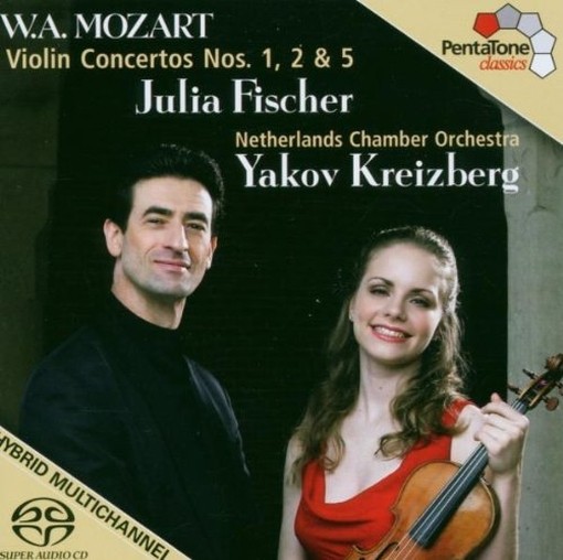 Concerti nn.1, 2 e 5 per violino e orchestra  MOZART WOLFGANG AMADEUS