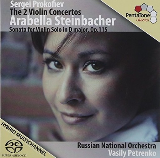 Concerti nn.1 e 2 per violino e orchestra opp.19 e 63, Sonata per violino op.115  PROKOFIEV SERGEI
