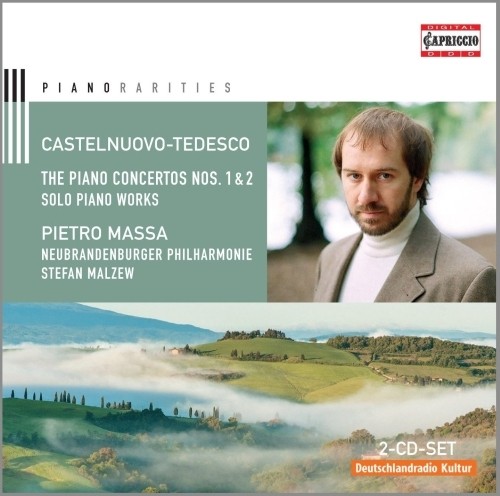 Concerti per pianoforte n.1 op.46 e n.2op.92  CASTELNUOVO TEDESCO MARIO