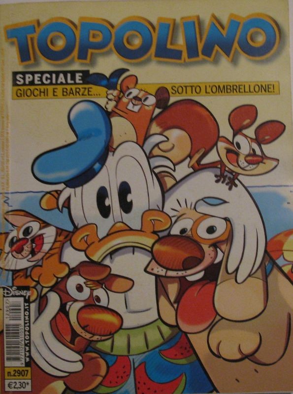 Topolino n°2907 del 16 agosto 2011