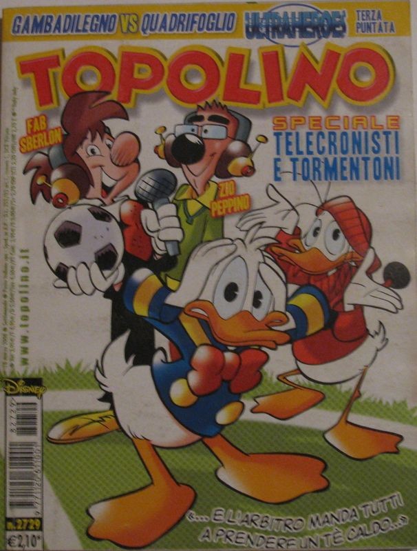 Topolino n°2729 del 18 marzo 2008