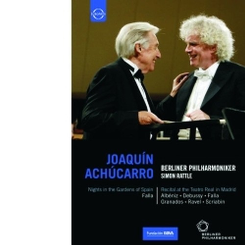 Recital al Teatro Real di Madrid - Joaquín Achúcarro  RATTLE SIMON Dir  