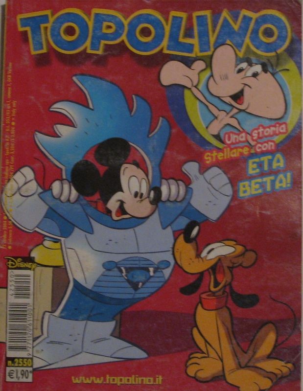 Topolino n°2550 del 12 ottobre 2004