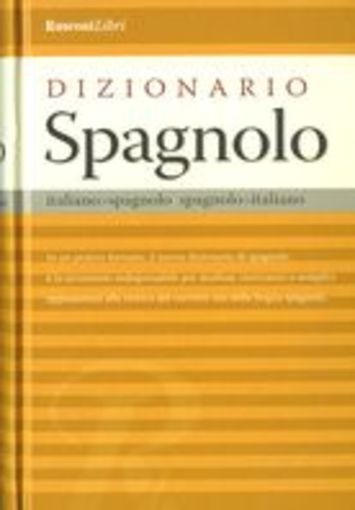 DIZIONARIO SPAGNOLO aa.vv.