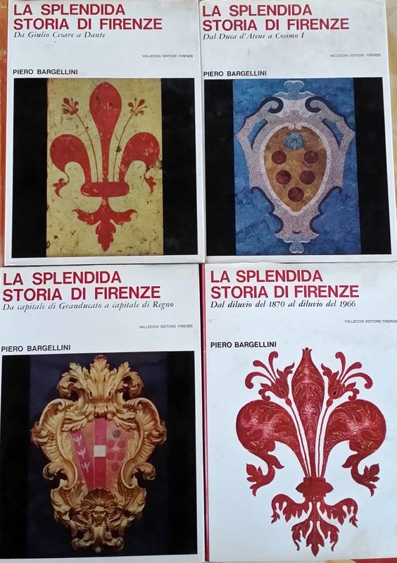La splendida storia di Firenze. 4 volumi