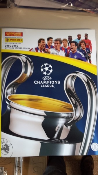 ALBUM PANINI CALCIATORI CHAMPIONS LEAUGUE 2014-2015