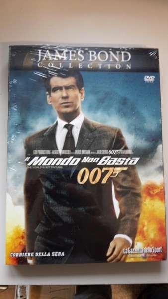 JAMES BOND COLLECTION IL CORRIERE DELLA SERA, IL MONDO NON BASTA 007