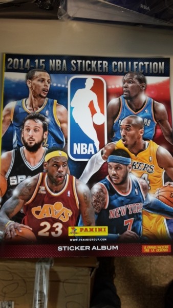 NBA STICKER COLLECTION, ALBUM NBA PANINI