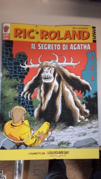 RIC ROLAND, IL SEGRETO DI AGATHA, GAZZETTA DELLO SPORT USCITA 35