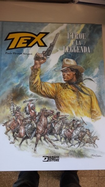 TEX, L'EROE E LA LEGGENDA, PAOLO ELEUTIERI SERPIERI, BONELLI EDITORE