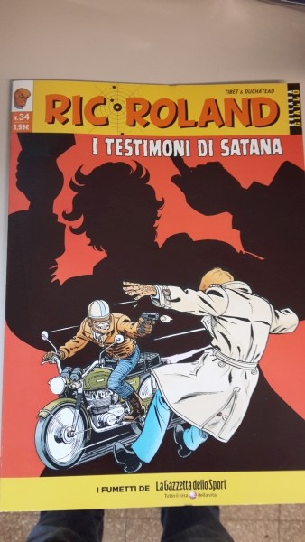 RIC ROLAND, I TESTIMONI DI SATANA, GAZZETTA DELLO SPORT USCITA 34