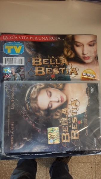 LA BELLA E LA BESTIA, DVD TV SORRISI E CANZONI, SIGILLATO