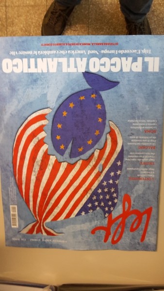 LEFT, NUMERO 46 DEL 29 NOVEMBRE 2014, IL PACCO ATLANTICO