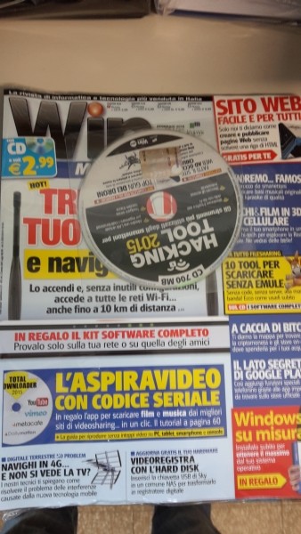 WIN MAGAZINE FEBBRAIO 2015, CON CD TRUCCA IL TUO ROUTER