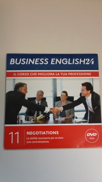 BUSINESS ENGLISH 24. IL SOLE 24 ORE. NEGOTIATIONS. DVD USCITA 11