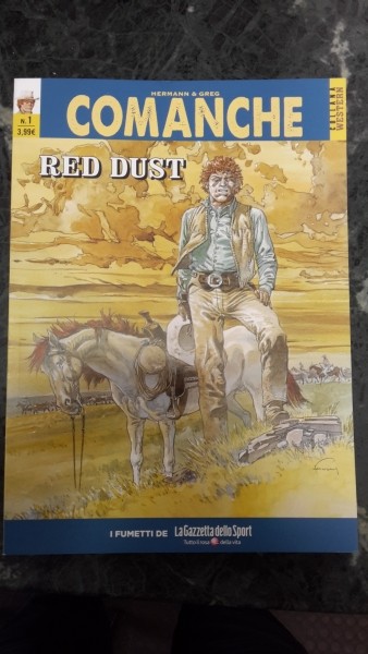 COMANCHE HERMANN & GREG, RED DUST, GAZZETTA DELL SPORT USCITA 1