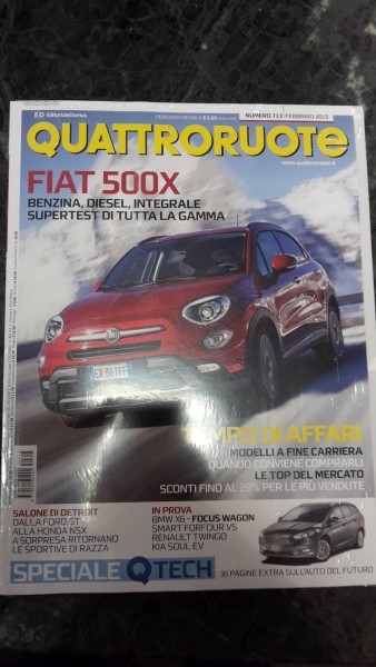 QUATTRORUOTE, NUMERO 713 FEBBRAIO 2015