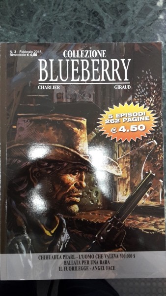 BLUEBERRY COLLEZIONE, N.3 FEBBRAIO 2015, CON 5 EPISODI