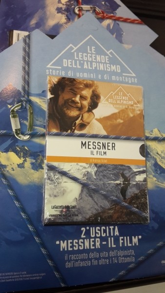 LE LEGGENDE DELL'ALPINISMO, SECONDA USCITA MESSNER IL FILM