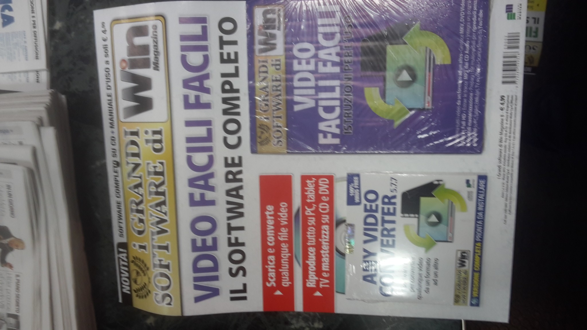 I GRANDI SOFTWARE DI WIN MAGAZINE B MARZO 2015, VIDEO FACILI FACILI, ISTRUZIONI PER L'USO