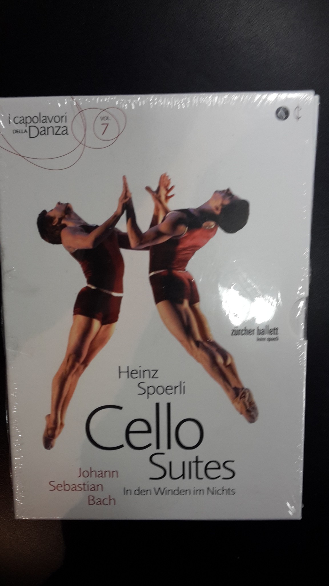 I CAPOLAVORI DELLA DANZA, N.7, CELLO SUITES, DVD SIGILLATO