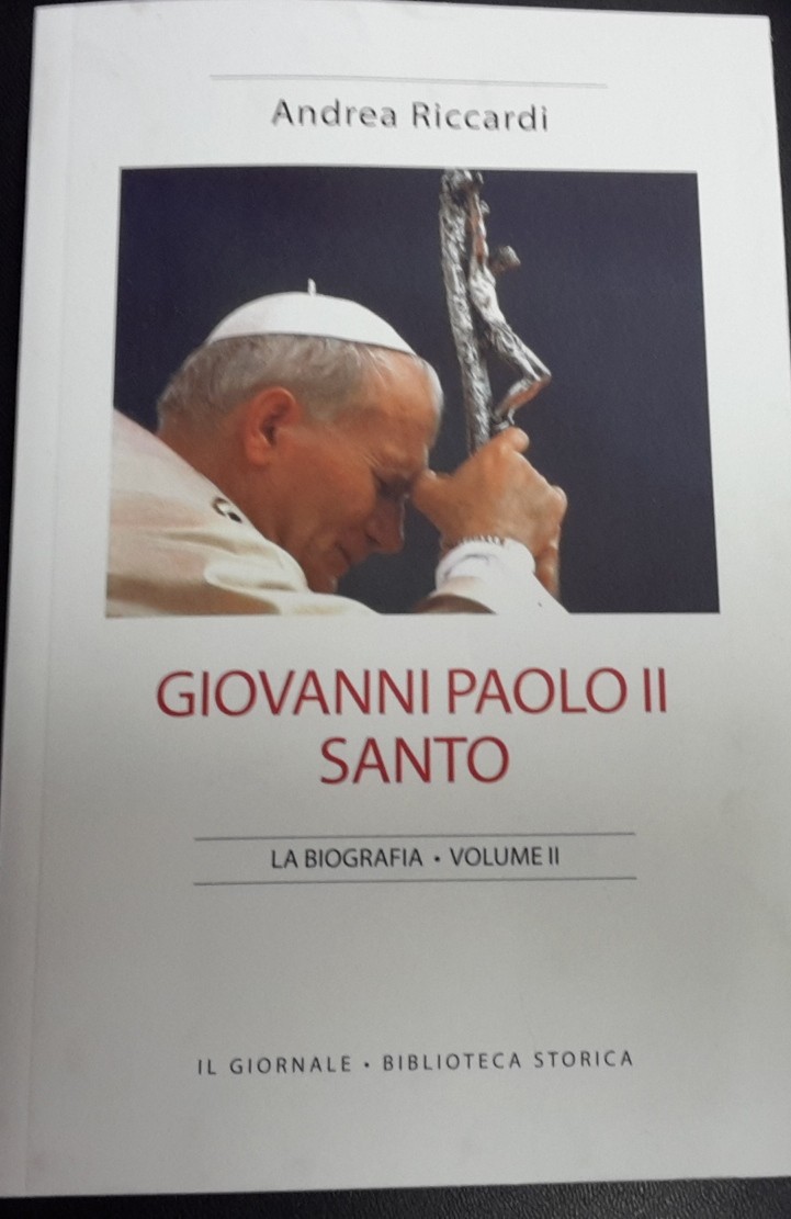 GIOVANNI PAOLO II SANTO, LA BIOGRAFIA-VOLUME 2, IL GIORNALE-BIBLIOTECA STORICA