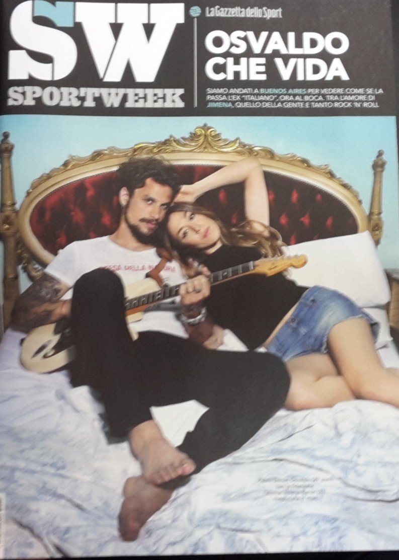 SPORTWEEK DEL 4 APRILE 2015, OSVALDO CHE VIDA