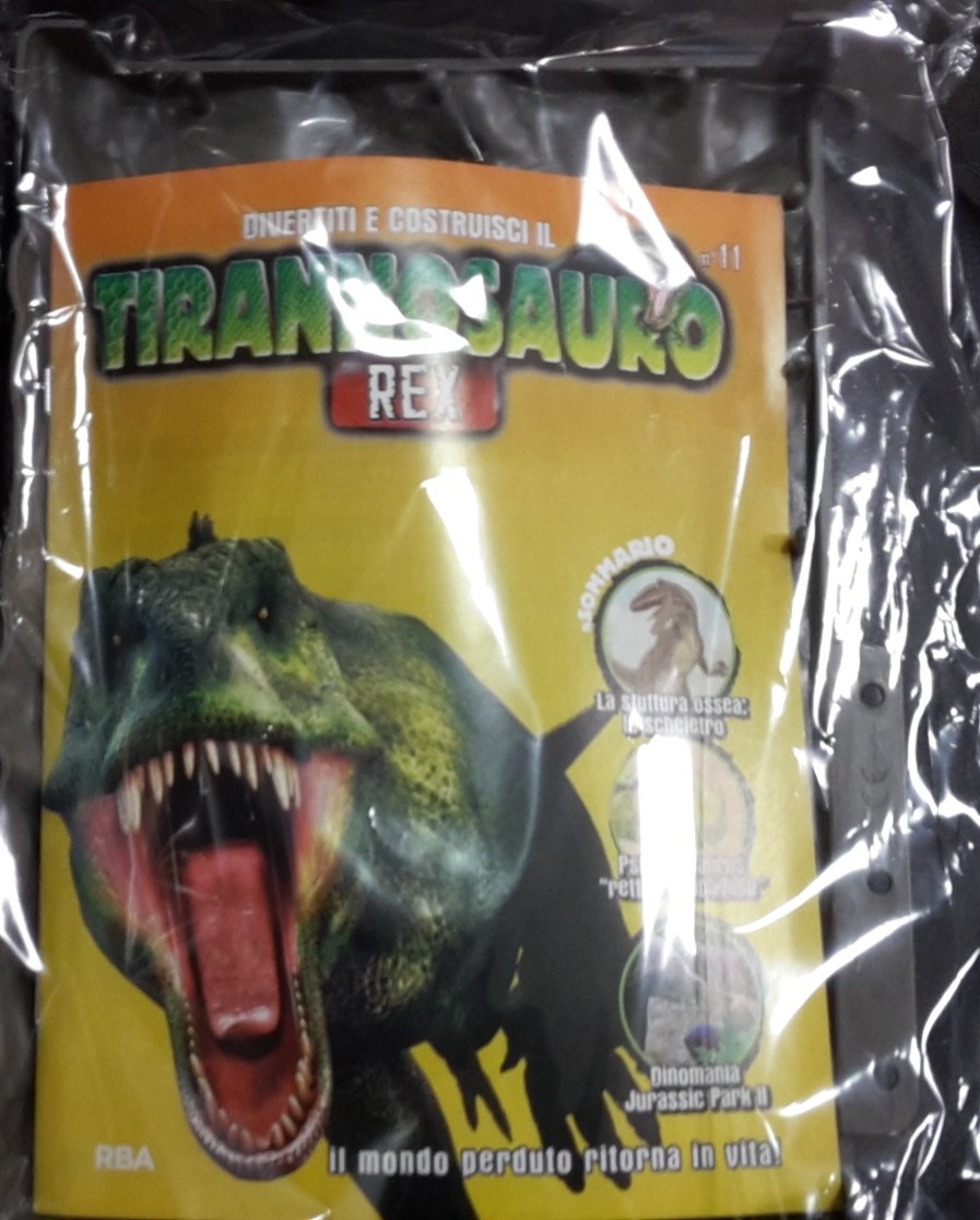 DIVERTITI E COSTRUISCI IL TIRANNOSAURO REX, USCITA 11