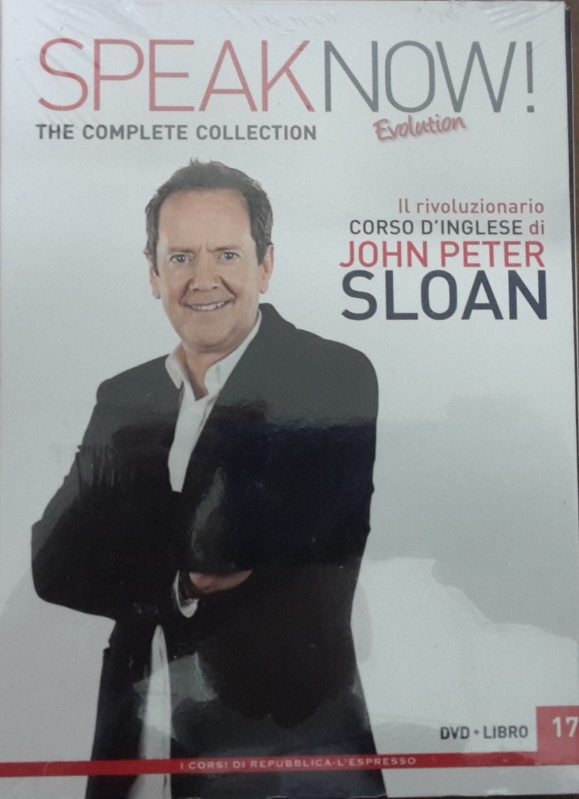 SPEAK NOW! CORSO D'INGLESE DI JOHN PETER SLOAN USCITA 17, L'ESPRESSO, DVD SIGILLATO