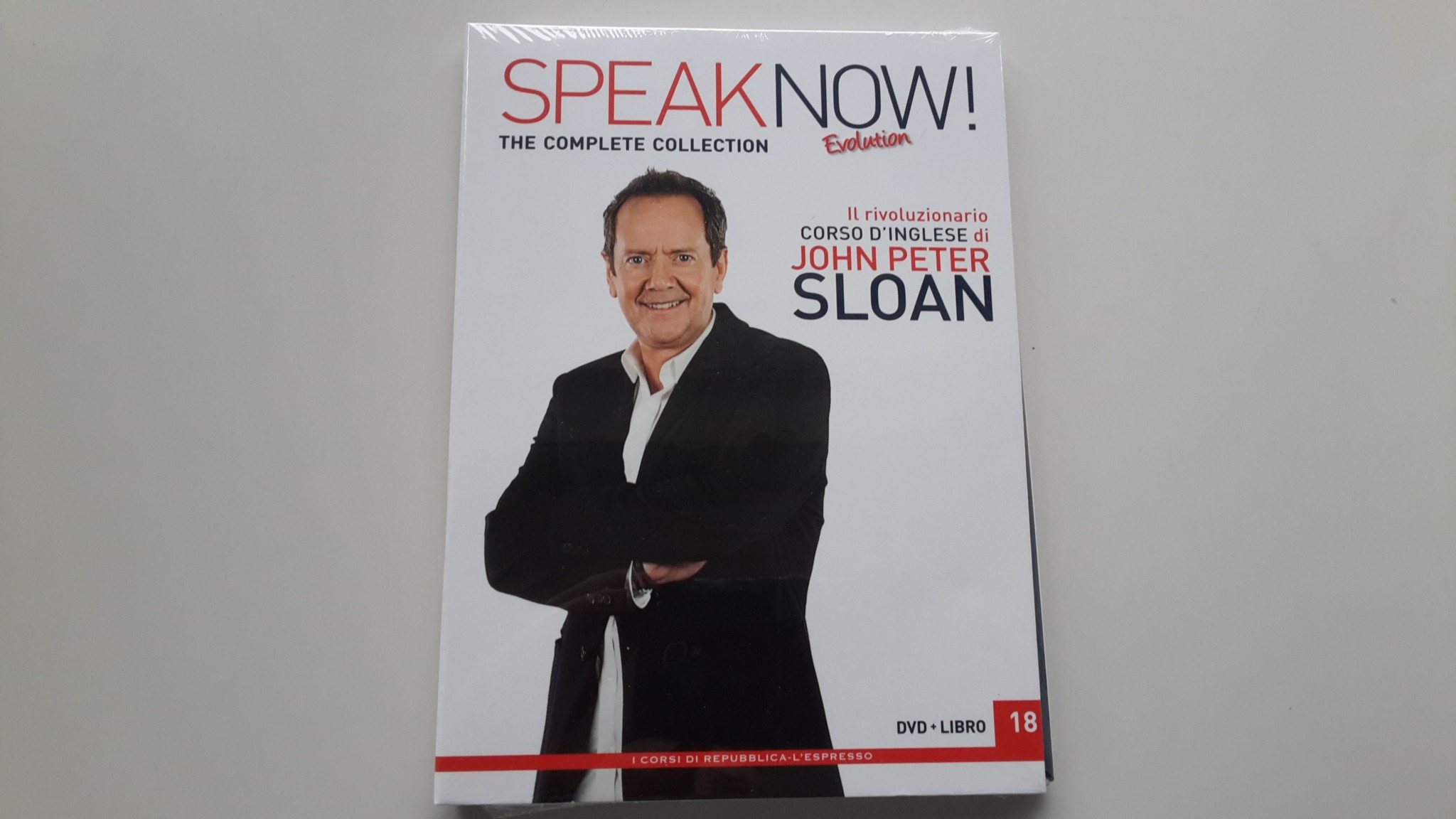 SPEAK NOW! CORSO D'INGLESE DI JOHN PETER SLOAN USCITA 18, L'ESPRESSO, DVD SIGILLATO