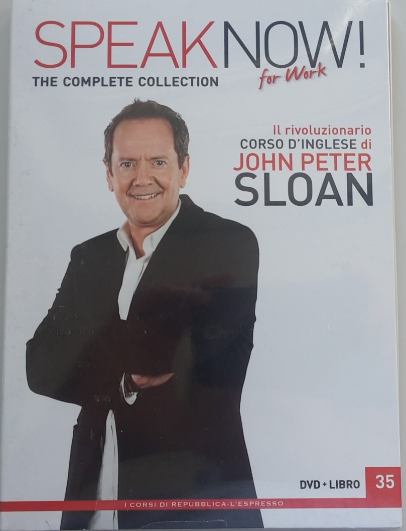 SPEAK NOW! CORSO D'INGLESE DI JOHN PETER SLOAN USCITA 35, L'ESPRESSO, DVD SIGILLATO