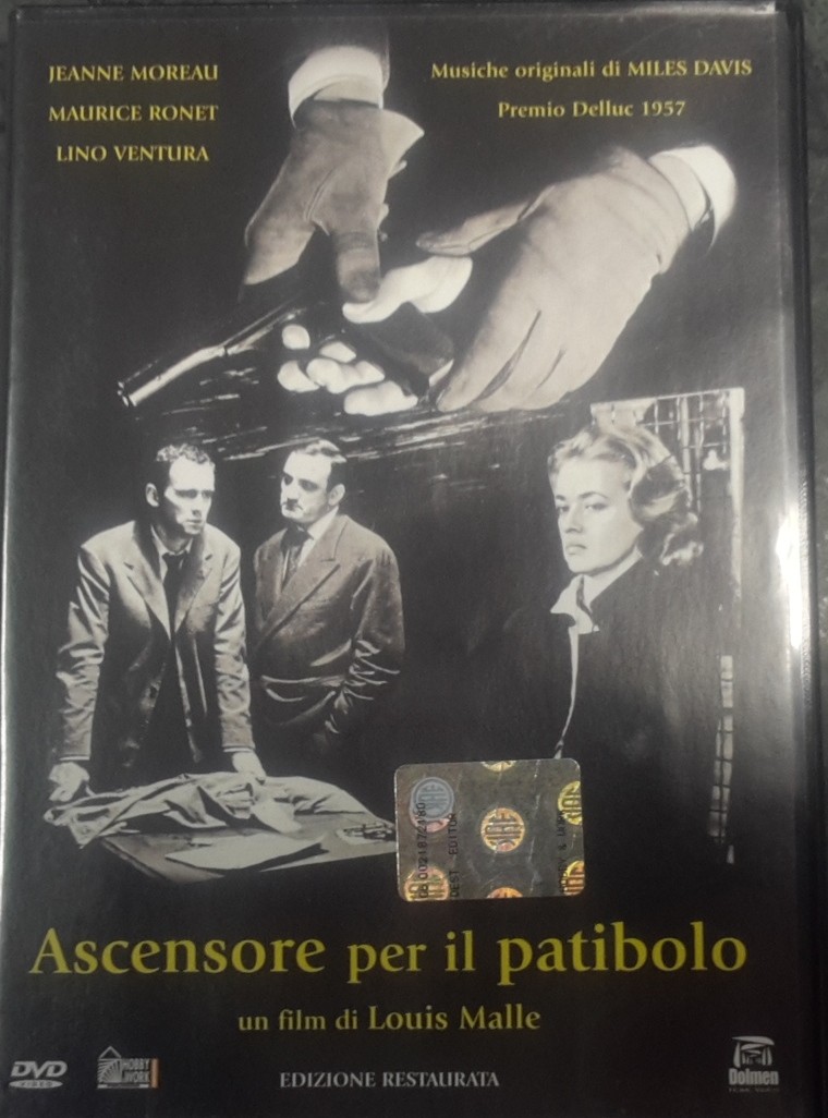 ASCENSORE PER IL PATIBOLO - dvd- Moreau/Ronet/Ventura - DVD