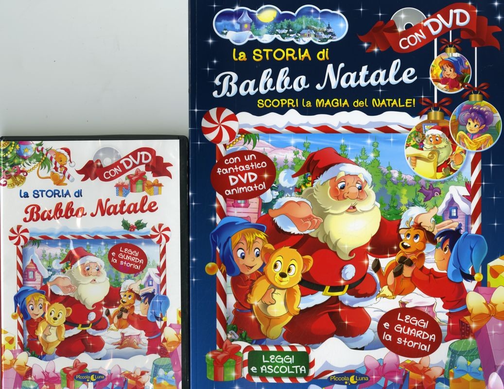 STORIA DI BABBO NATALE + DVD (BLU)
