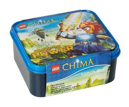 LEGO 40501720 - Legends of Chima, Portamerenda, motivo: Laval, colore: Blu