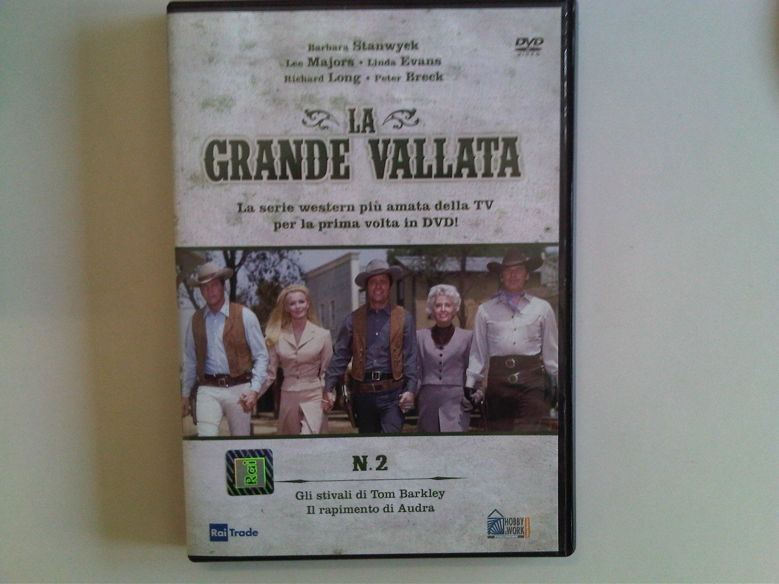 LA GRANDE VALLATA  - STAGIONE 1 - N 2 -GLI STIVALI DI TOM BARKLEY-IL RAPIM..