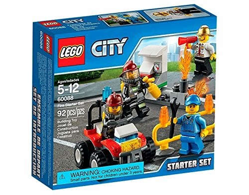 LEGO City Police 60088 - Fire Starter Set dei Pompieri