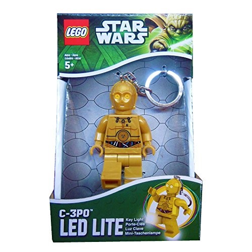 Rocco Giocattoli Lego Star Wars C3PO - Portachiavi con Luci