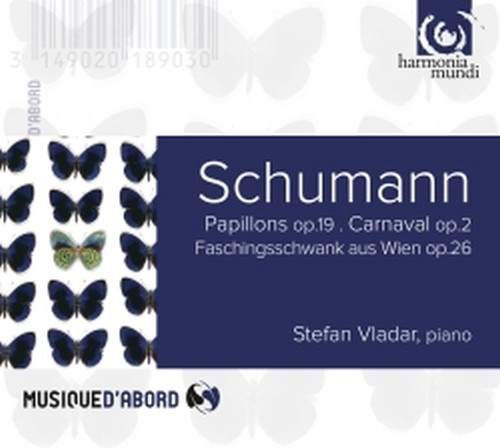 Papillons op.2, Carnaval op.9, Faschingsschwank aus Wien op.26  SCHUMANN ROBERT