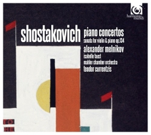 Concerti per pianoforte, Sonata per violino op.134  SCIOSTAKOVIC DMITRI