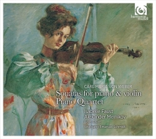 6 Sonate per violino op.10, Quartetto con pianoforte op.8  WEBER CARL MARIA von