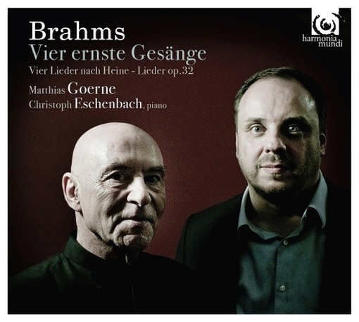 Vier ernste Gesänge op.121, Lieder und Gesänge op.32, Lieder su poemi di Heine  BRAHMS JOHANNES