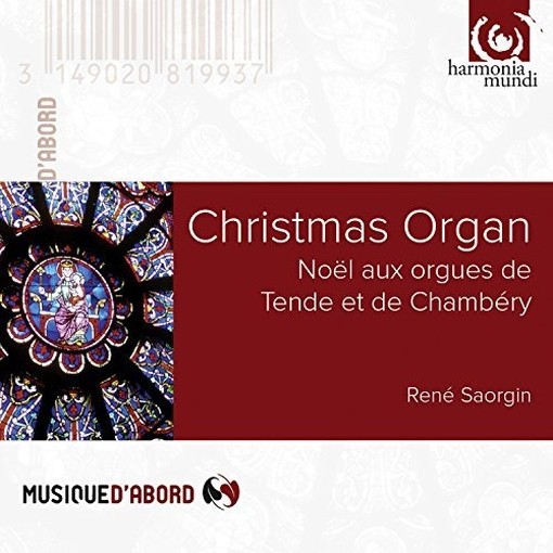 Christmas Organ - Noëls à l'orgue  SAORGIN RENÉ  org