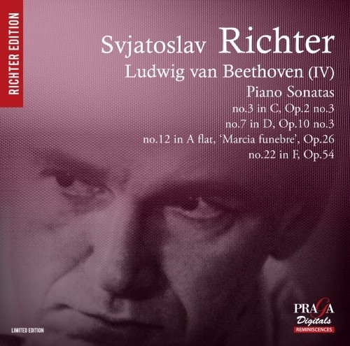 Sonata per pianoforte n.3 op.2, n.7 op.10, n.12 op.26, n.22 op.54  BEETHOVEN LUDWIG VAN