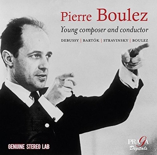 Pierre Boulez young composer & conductor  BOULEZ PIERRE Dir  