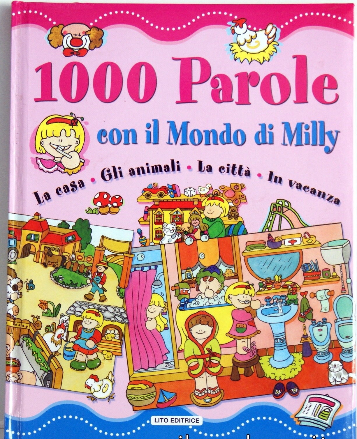 LIBRO PER BAMBINI " 1000 PAROLE CON IL MONDO DI MILLY"