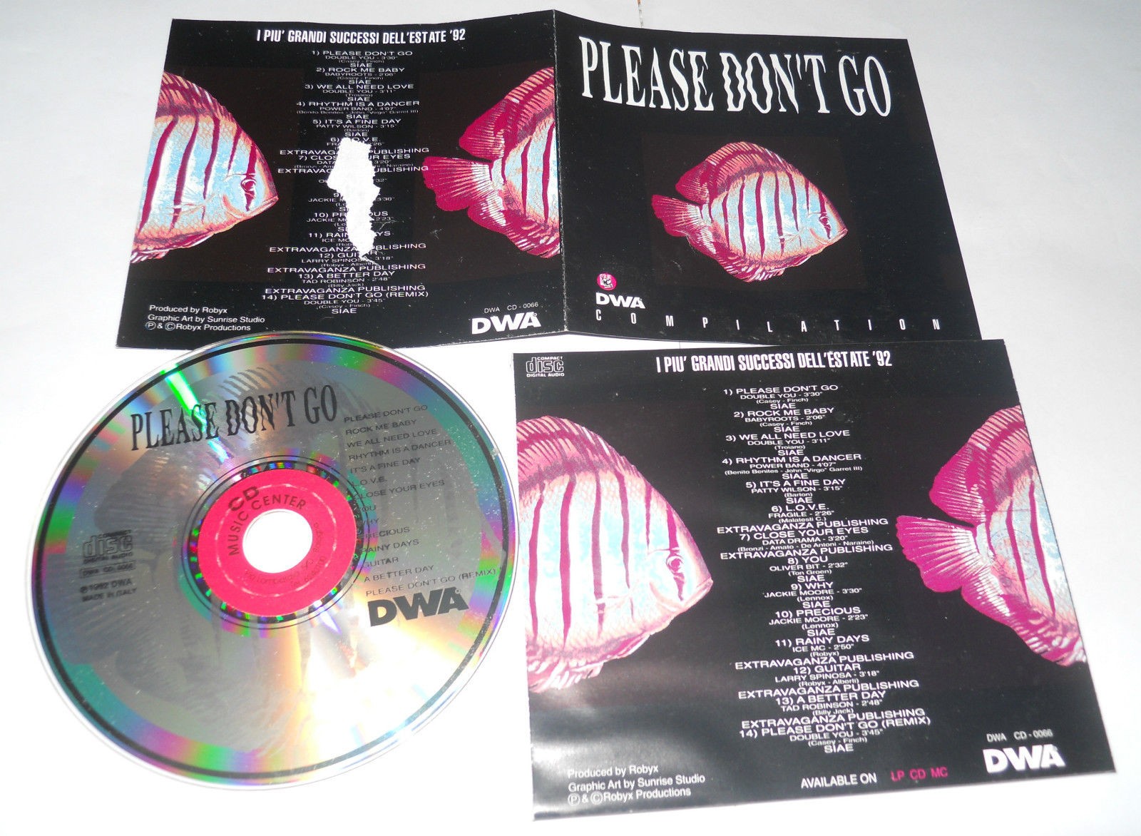 PLEASE DON'T GO (1992 DWA CD 066) - CD..