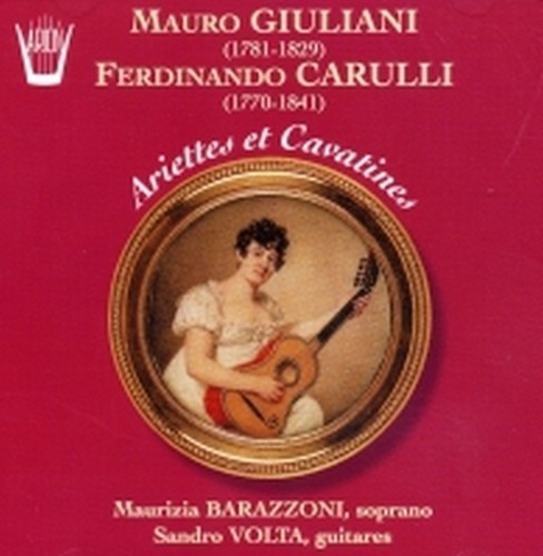 Ariette op.95 n.1 > n.6, 3 Valzer op.57, 6 Cavatine  GIULIANI MAURO